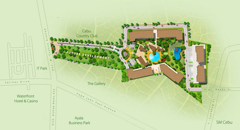 The Grand Residences Map